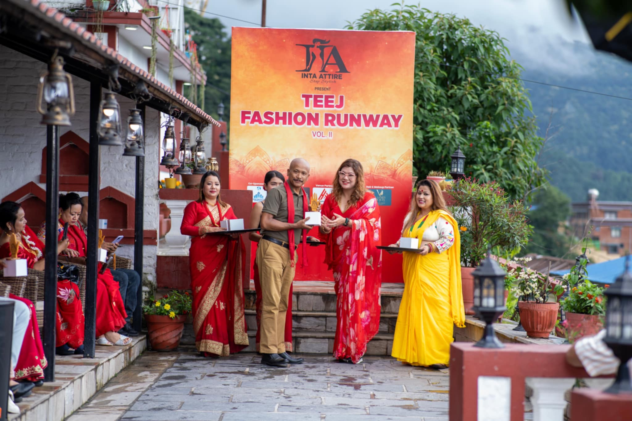 ह्याप्पी हिल रिसोर्टमा तीज फेशन रनवे सम्पन्न