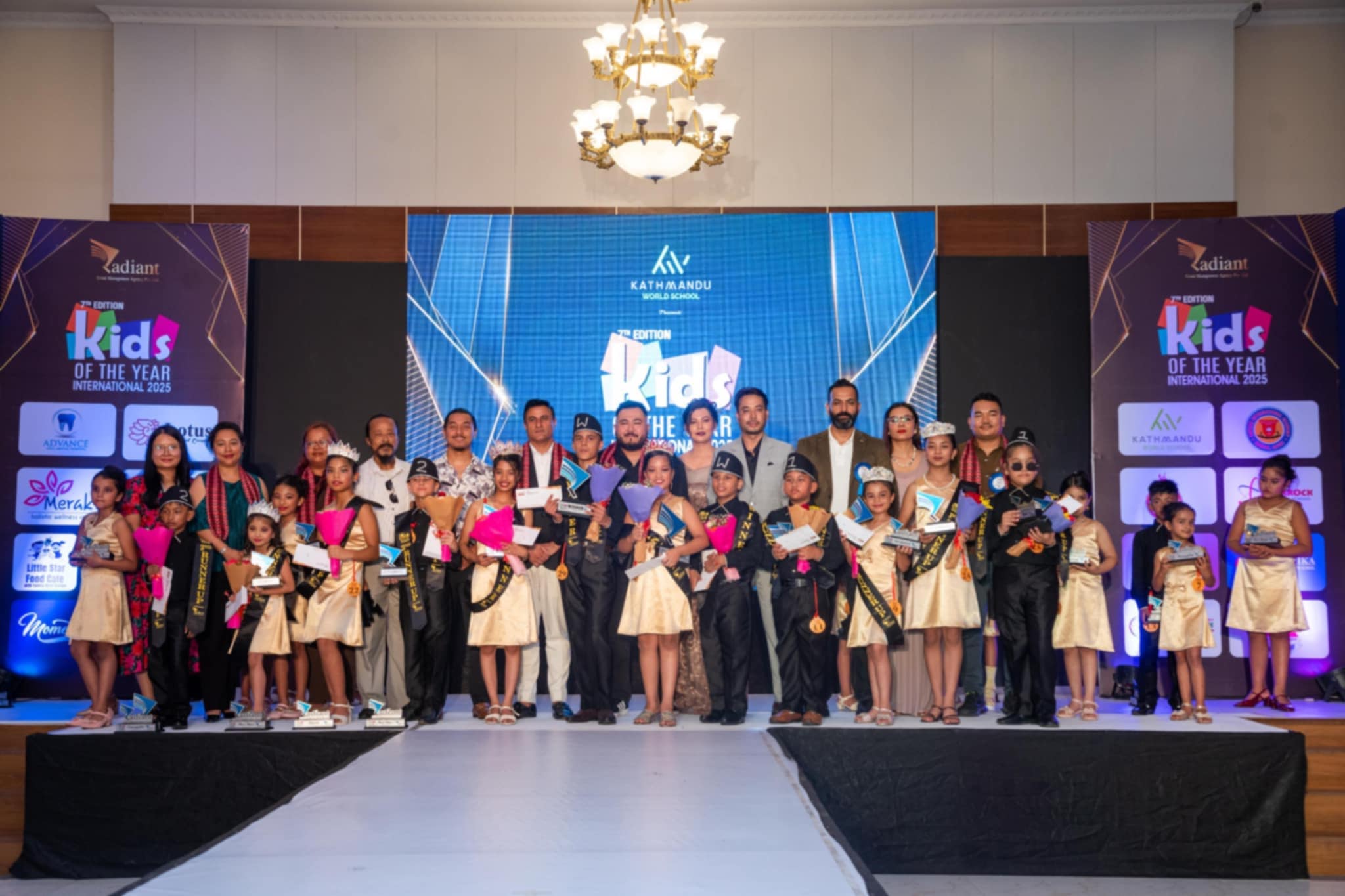 ‘किड्स अफ द इयर इन्टरनेशनल २०२५’ मा जुनियर र सिनियर …